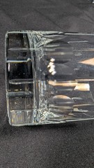 VTG Lot of 11 Crystal Glass Whiskey Glasses high-quality contemporary pattern