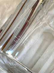 Mid-Century Baccarat Crystal HARCOURT Champagne, Wine or Ice Bucket 9″ Tall