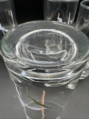 4 Vintage Corelle Coordinates SHADOW IRIS Drinking Iced Tea Water Glasses