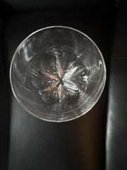 6 crystal water goblets 8” Drink Glassware Dining Table Setting Snowflake
