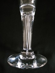 MCM 4 DARTINGTON SHARON WINE GLASSES TEARDROP STEM