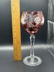 Nachtmann Traube Tall Wine Hock (1) Cranberry Red 8 1/4″ (G50)