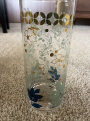 Decorative Glass Tumblers, Set Of 4