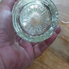 Libbey Glass Company Hobstar Double Old Fashioned Glass. (1) DPG