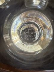 VTG LENOX CRYSTAL WATER GOBLET 6.75”H BALUSTER “ANTIQUE CLEAR” PATTERN SET OF 10