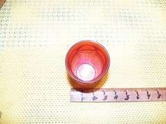 Vintage FENTON Carnival Glass Marigold «Butterfly & Berry» Pattern Tumbler