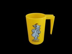 1971 Hanna Barbera MUDDLEMORE & BOO GHOSTS Cartoon Character Cup Mug with Handle