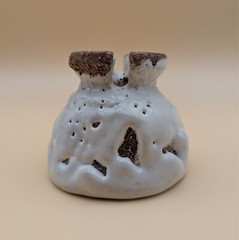 sake cup　”GUINOMI　HAGI-YAKI”　white02