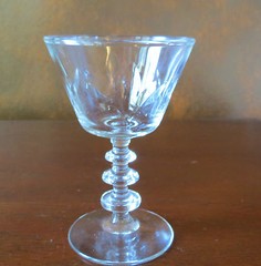 Libbey Rock Sharpe Fleur De Lis #2002 Liquor Cocktail Goblet(s)