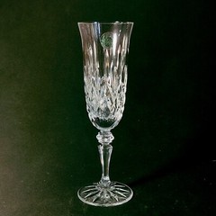 GALWAY LONGFORD CHAMPAGNE FLUTE, Cut Lead Crystal, 8 1/8″, 8 Oz, IRELAND