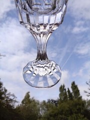 Baccarat D’Assas Assas Wine Glass Weingläser Verre A Vin Cristal Taillé