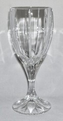 MIKASA ~ Beautiful Clear Crystal 8 Oz. WATER GOBLET GLASS (Berkeley) 7.25″