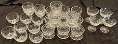 WATERFORD ASHLING VARIOUS SETS OF 4