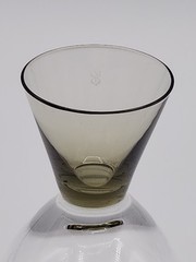 Rosenthal Fortuna Smoke Cordial Port Fruit Cocktail Oyster Glasses Set of 6