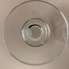 2 VTG Dansk Karin Water Goblets 7 7/8” Blown Glass Crystal MCM Kelly Simpson EUC