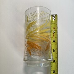 Vintage Libbey Golden Wheat Drinking Glasses Juice Tumbler Set Of 8 – 6 & 12 oz