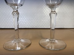 Libbey Chanticleer Rooster Liquor Martini Cocktail Glass Set of 2
