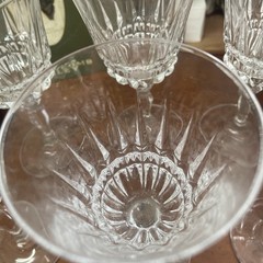 cristal d arques glasses Villeneuve Crystal Wine Water Set 6