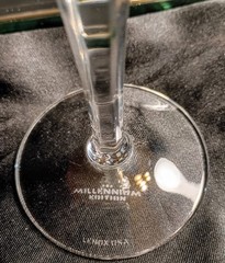 Lenox CLARITY Millennium Collection Luxury Crystal Champagne Flute Glass