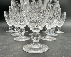 Waterford Crystal Colleen Short Stem 4-1/4″ Sherry Wine Glasses ~ Set of 11