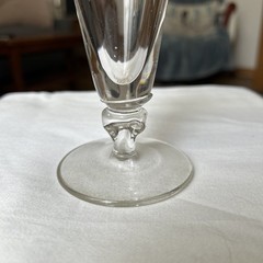 MCM Libbey Granada “Atomic Starburst” Footed 11 Oz Pilsner Glasses, Set Of 8