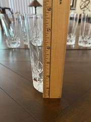 Lenox 11 Oz Crystal Highball Glasses Set Of 7