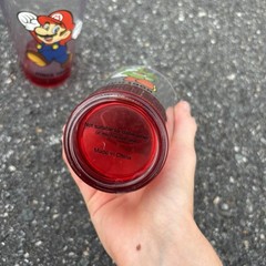 Super Mario Bros Since 1985 Vintage Glasses 2 Set