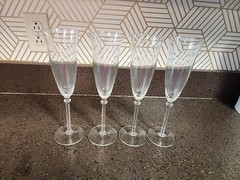(4) Champague Flutes