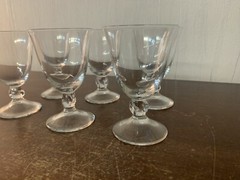 79 Daum Orval White Wine Glasses Crystal, H: 9.5 cm