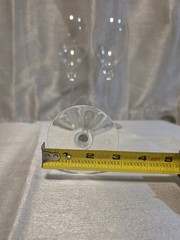Vintage Set of 7 Yugoslavian Rogaska Mouth Blown Crystal Glasses – 2 Sizes