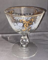 Libbey Rose Gold Classic Ribbon/bows Cocktail Glasses