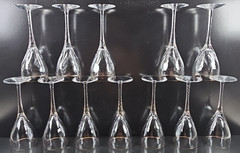 (12) Lenox Encore Gold Wine Glasses Set Elegant Crystal Clear Swirl Stemware Lot