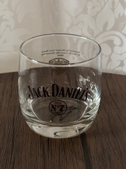 Jack Daniel’s Old No 7 Gold Medal St Louis Expo 1904 Rocks Glass ~ K137