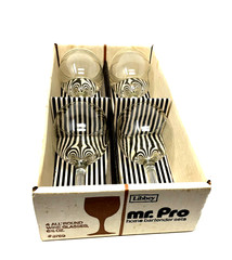 Libbey Mr. Pro Vintage Wine Glass Set 6.5 oz box set of 4 homeware