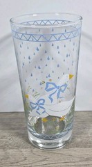 Anchor Hocking 1987 Farm Country Tumbler Drinking Glass Goose Design Vintage