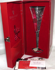 Waterford Irish Crystal 4 Calling Birds 12 Days of Christmas Flute & Charm – Box