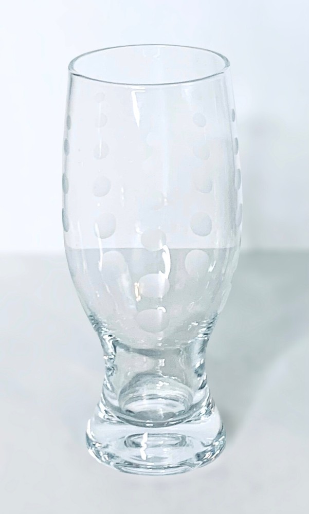 Mikasa France CHEERS SELECTION Etched Thick Foot 16 OZ Beer Glasses NEW CHOICE
