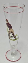 Vintage Libbey Hunter with Dog Pilsner Beer Tall Glass