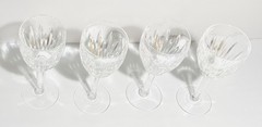 Waterford Crystal CARINA Vintage Claret Wine Glasses 7 1/8 » Set of 4 New