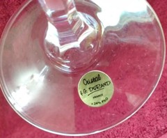 J.G. Durand 24% Lead Crystal Stemware ~Cut Glass ~Made In France ~EUC ~Set Of 3