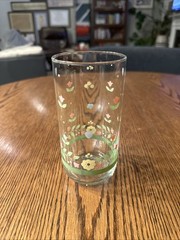 Libbey Spring Flowers Drinking Glass 5.5″