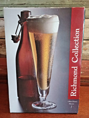 Set of 4 Cristallerie Zwiesel Germany, Richmond Collection BEER GLASSES ~ NEW