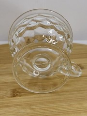 Indiana Glass Whitehall Cubist Footed with Handle Punch Cup – Individual Cup