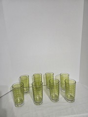 Barware Mid Century Atomic Asterisk Glasses Set Of 8