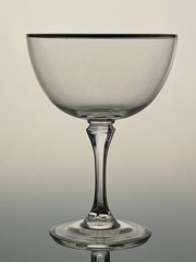 Beautiful MONTCLAIR Platinum by Lenox Crystal Champagne Coupe 5 1/4″ EUC