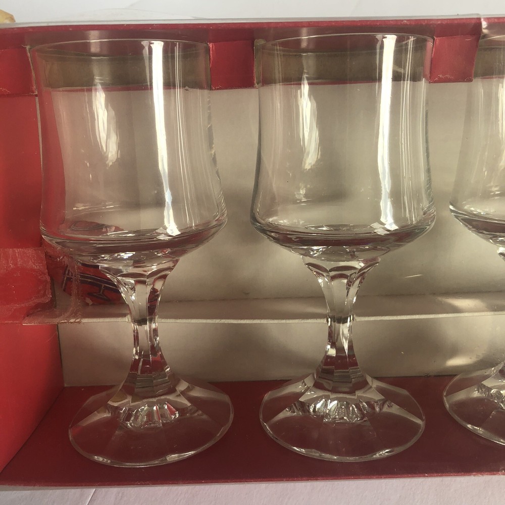 Rotweinkelche Comtesse Germany Red Wine Glasses Led Crystal Aida 4400/3 Set of 6