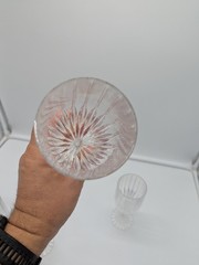 Mikasa Park Lane Crystal Iced Tea Glasses Set Of 4 – Cloudy Dishwasher Condition