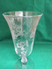 Libbey Rock Sharpe Shah #3007 Stem Iced Tea Footed Glass/Goblet