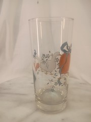 Vintage Marmalade Iced Tea Glass Tumbler International Geese 6.25”