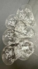 Set of 6 Roses By TIFFIN-FRANCISCAN Flat Tumbler